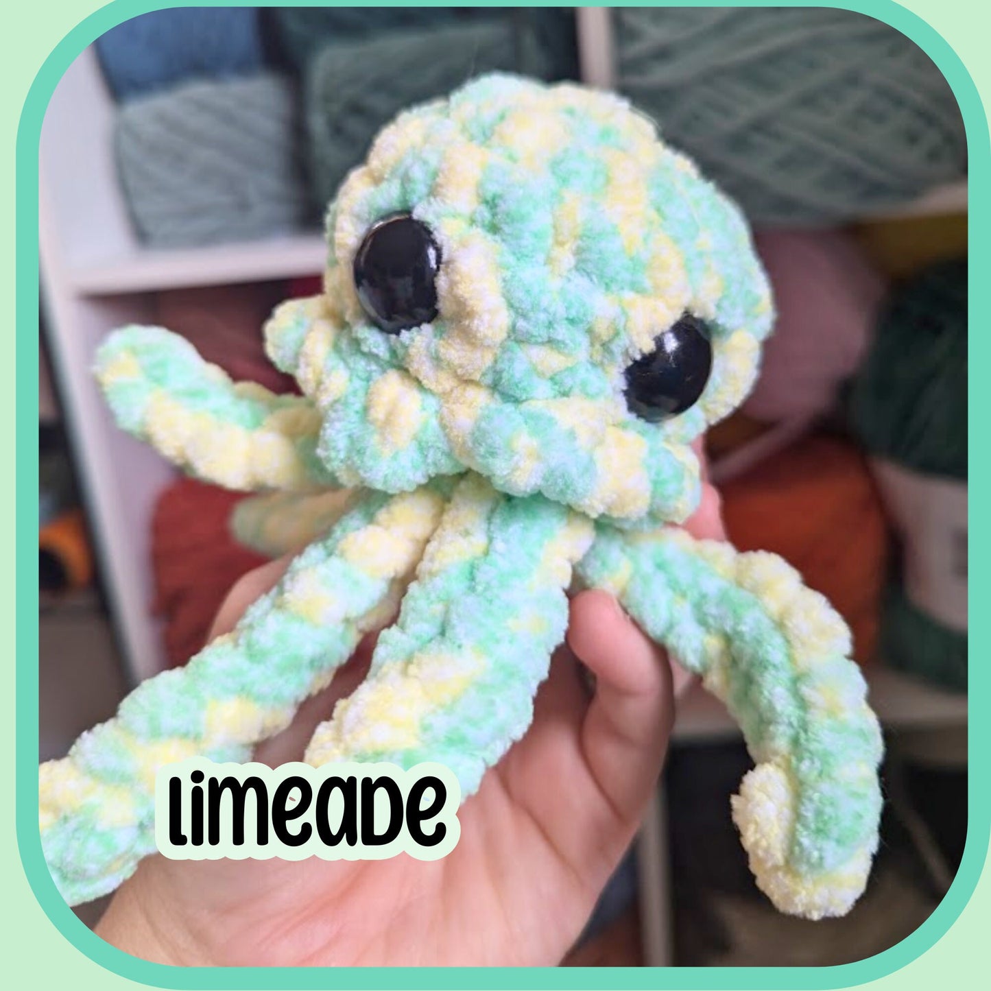 Jellyfish Crochet Plushie