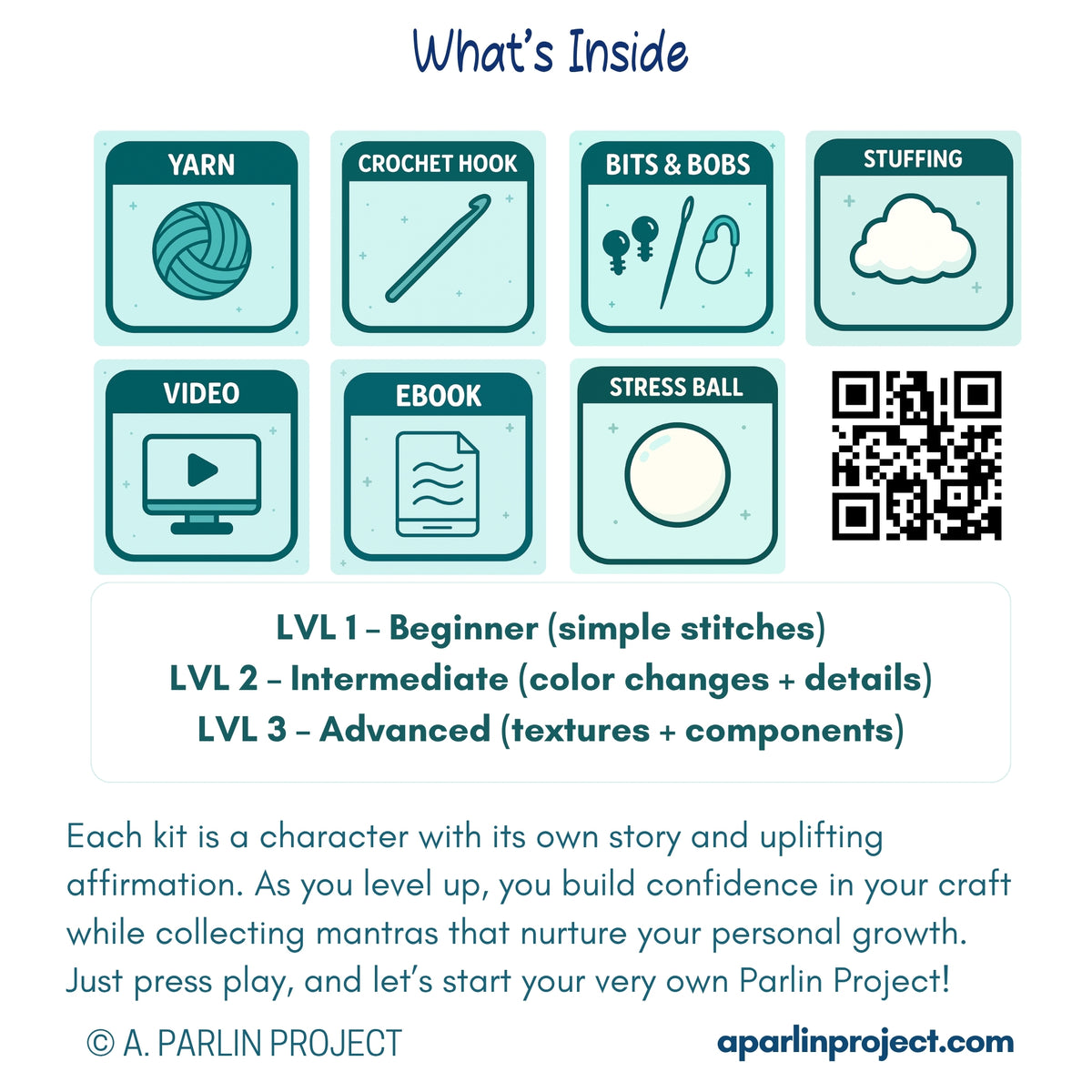 Clara Clam | Crochet Kit - Level 2