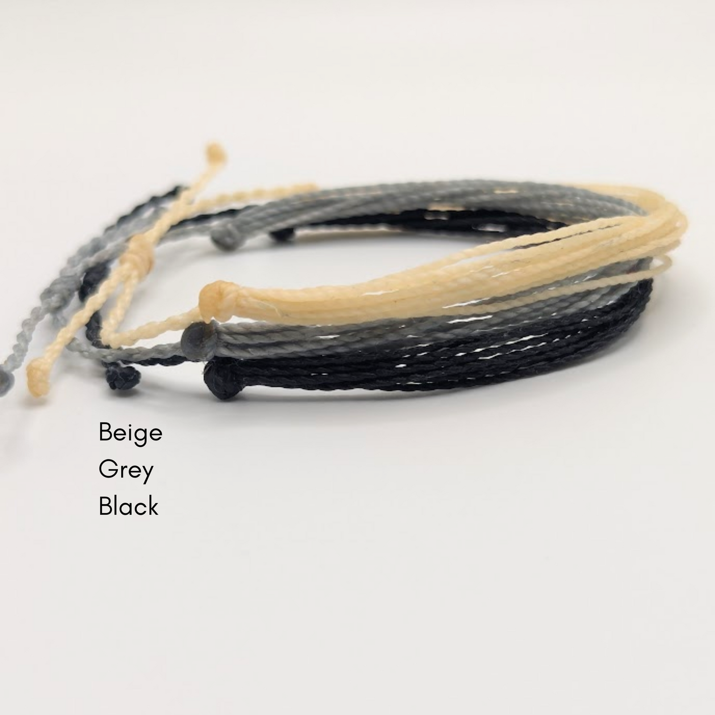 Solid Color String Bracelets