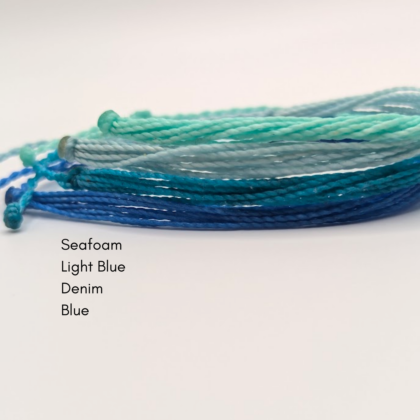 Solid Color String Bracelets