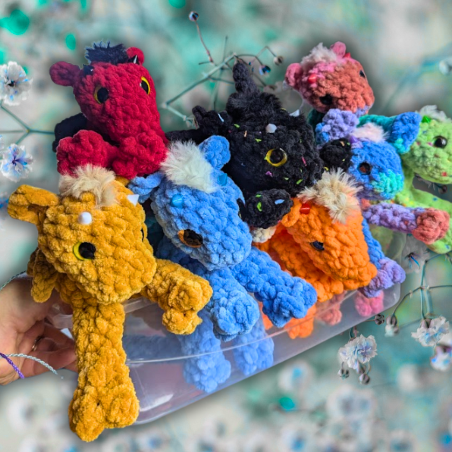 Mini Dragons | Fourth Wing Inspired