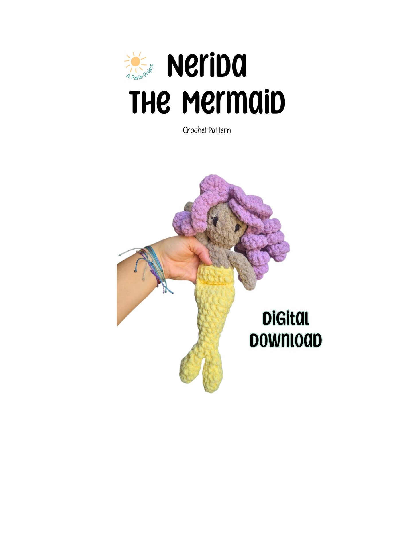 Nerida The Mermaid | Crochet Pattern