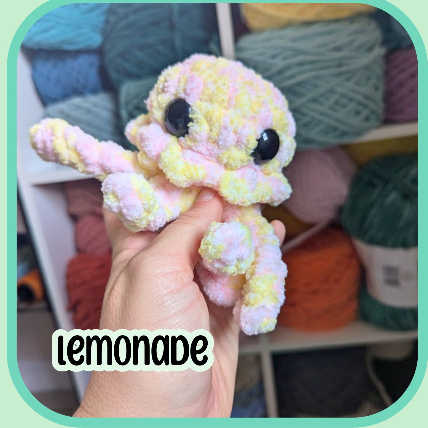 Jellyfish Crochet Plushie