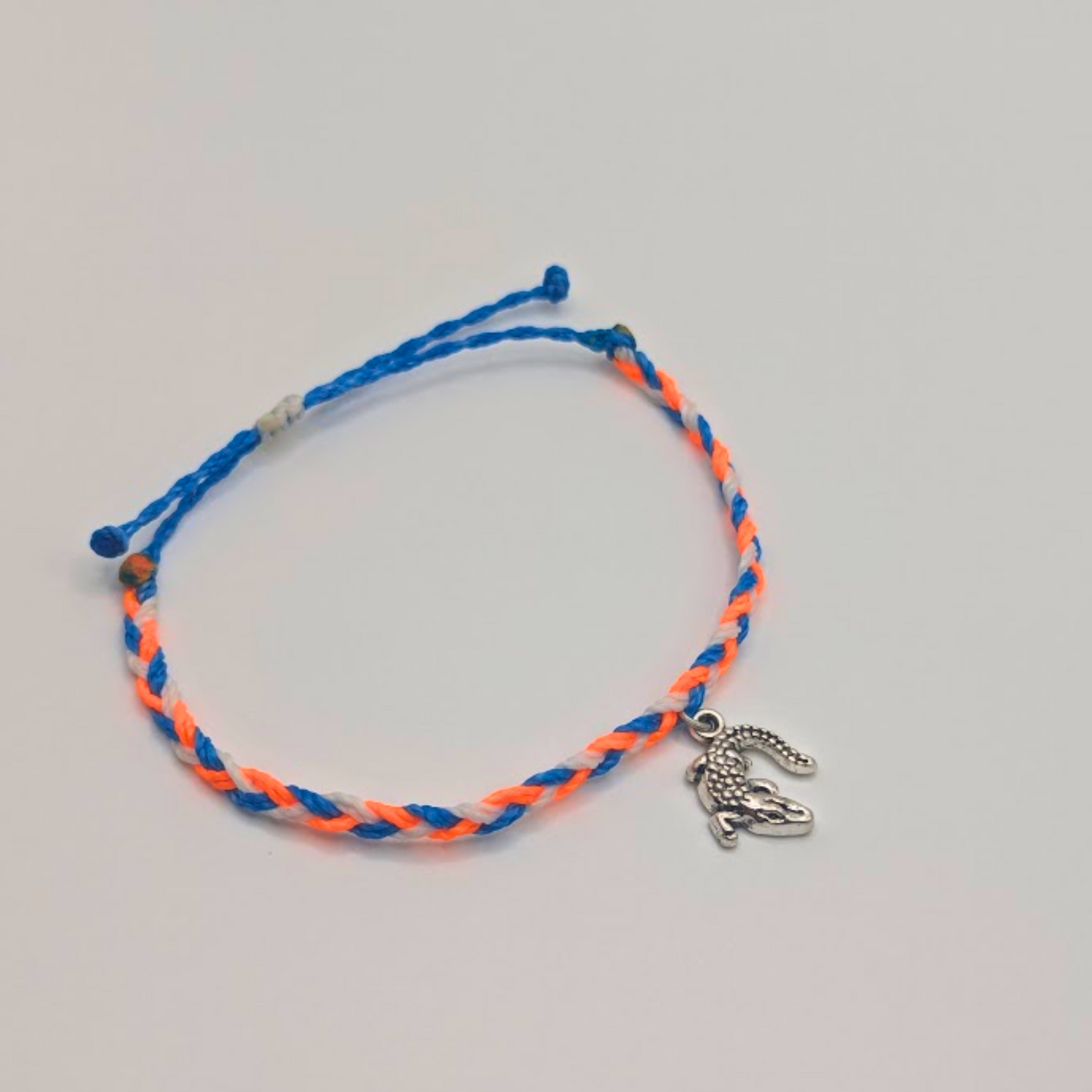 FL Gators College Braided Bracelet