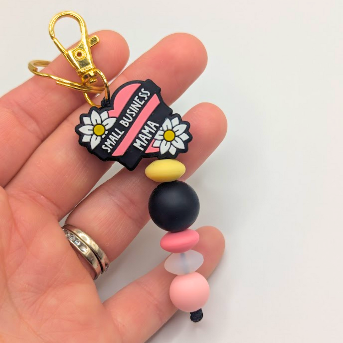 Small Business Mama Keychain