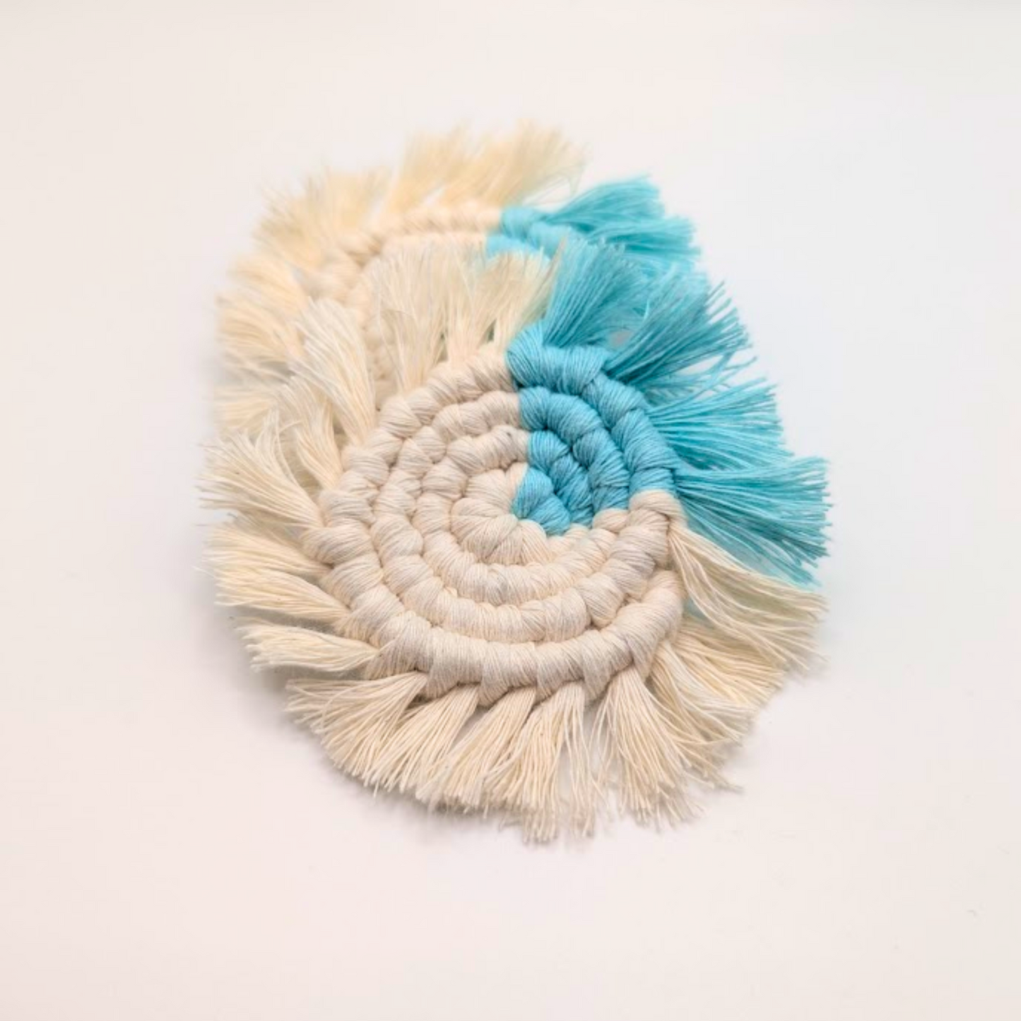 Macrame Car Coasters