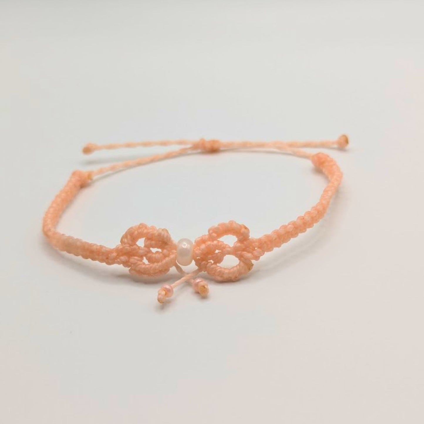 You're Worth It | Macrame Bow Bracelet