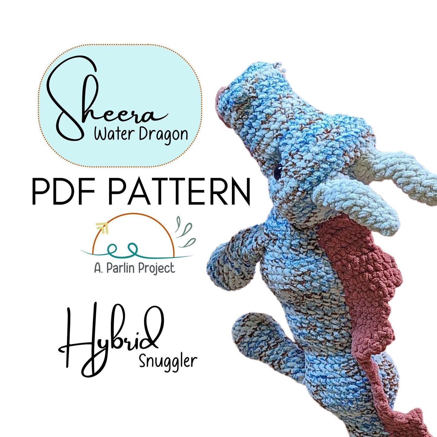 Sheera the Water Dragon | Crochet Pattern