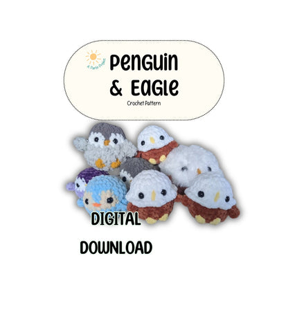 Penguin & Eagle | Crochet Pattern