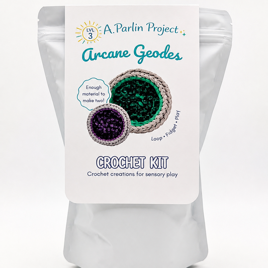 Arcane Geodes | Crochet Kit - Level 3