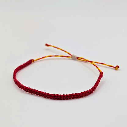 Kansas City Chiefs Football Cord Macrame String Bracelet Set