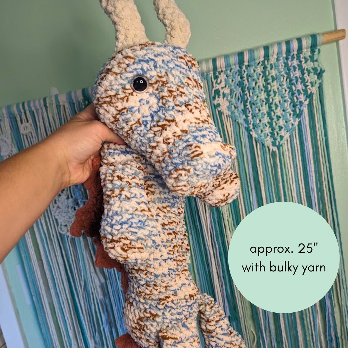 Sheera the Water Dragon | Crochet Pattern