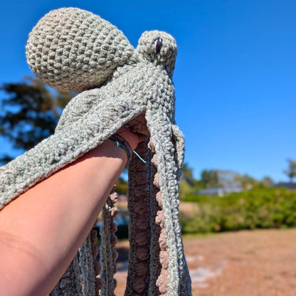 Large Anchor | Octopus Plushie Green