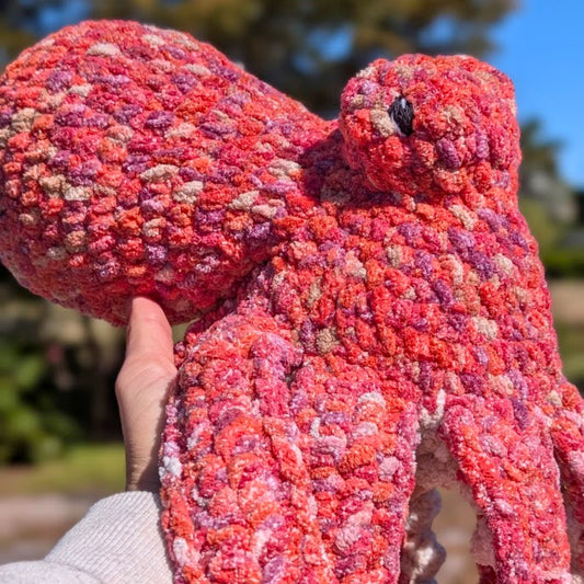 Large Anchor | Octopus Plushie Red