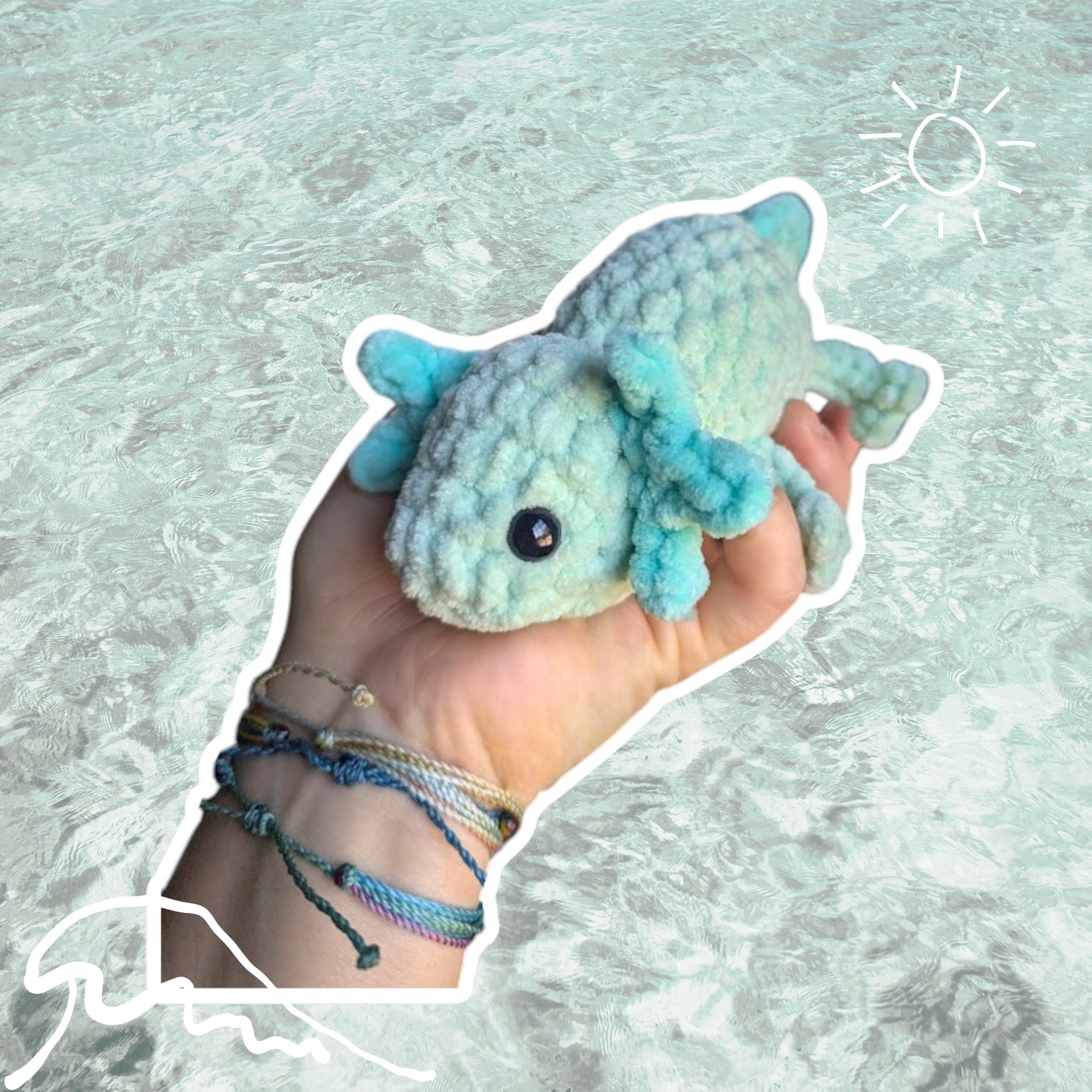 Autie the Axolotl | Crochet Pattern