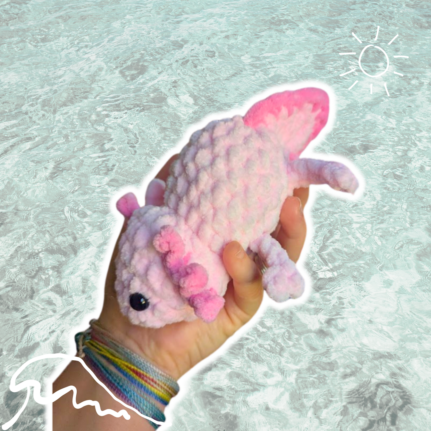 Autie the Axolotl | Crochet Pattern