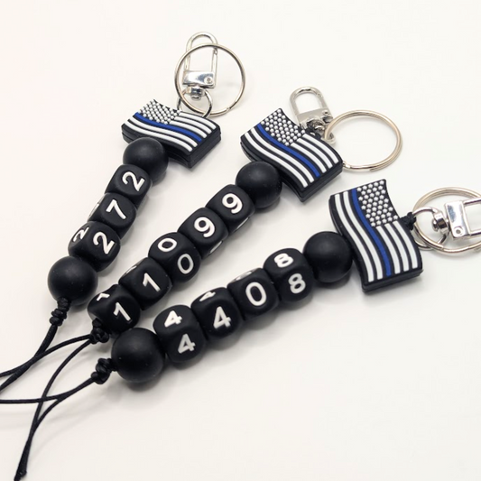 Thin Blue Line Badge Numbers