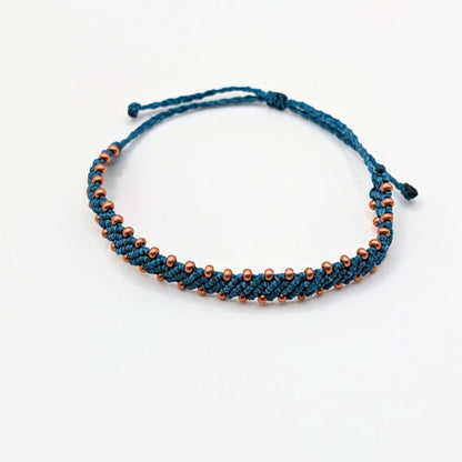 Boho Beaded Babe | Macrame Bracelet