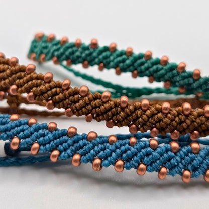 Boho Beaded Babe | Macrame Bracelet