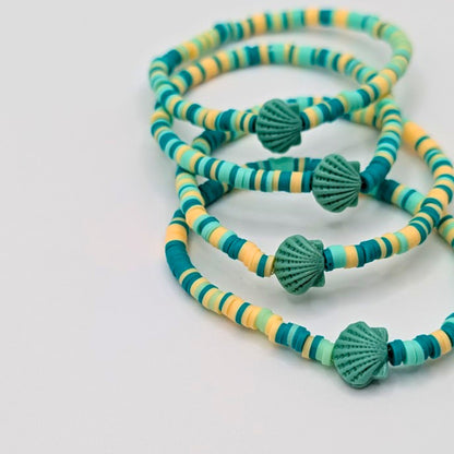 Emma's Seaside Stacks | Stretch Bracelet