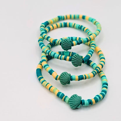 Emma's Seaside Stacks | Stretch Bracelet