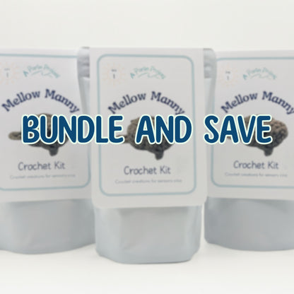 Crochet Kit Trio - Bundle & Save