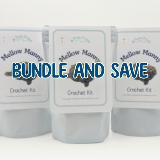 Crochet Kit Trio - Bundle & Save