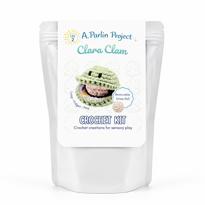 Clara Clam | Crochet Kit - Level 2