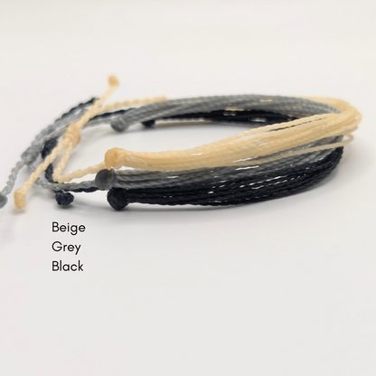 Solid Color String Bracelets