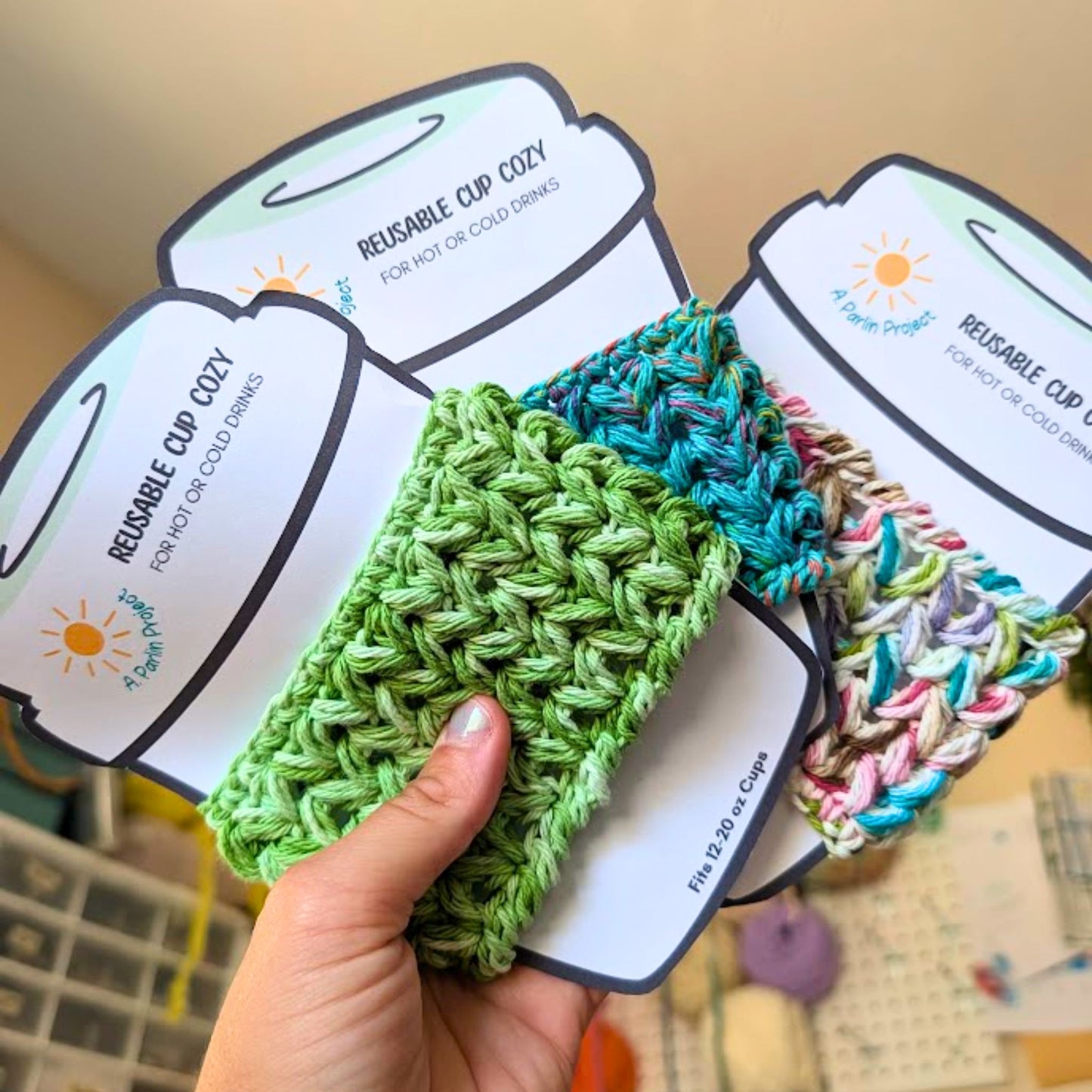 Crochet Cup Cozies