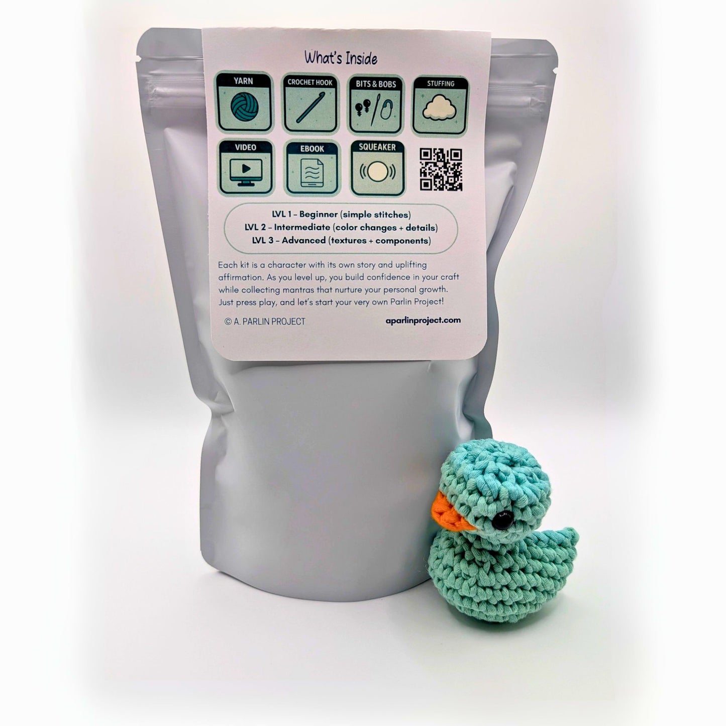Dewey Duck | Crochet Kit - Level 1
