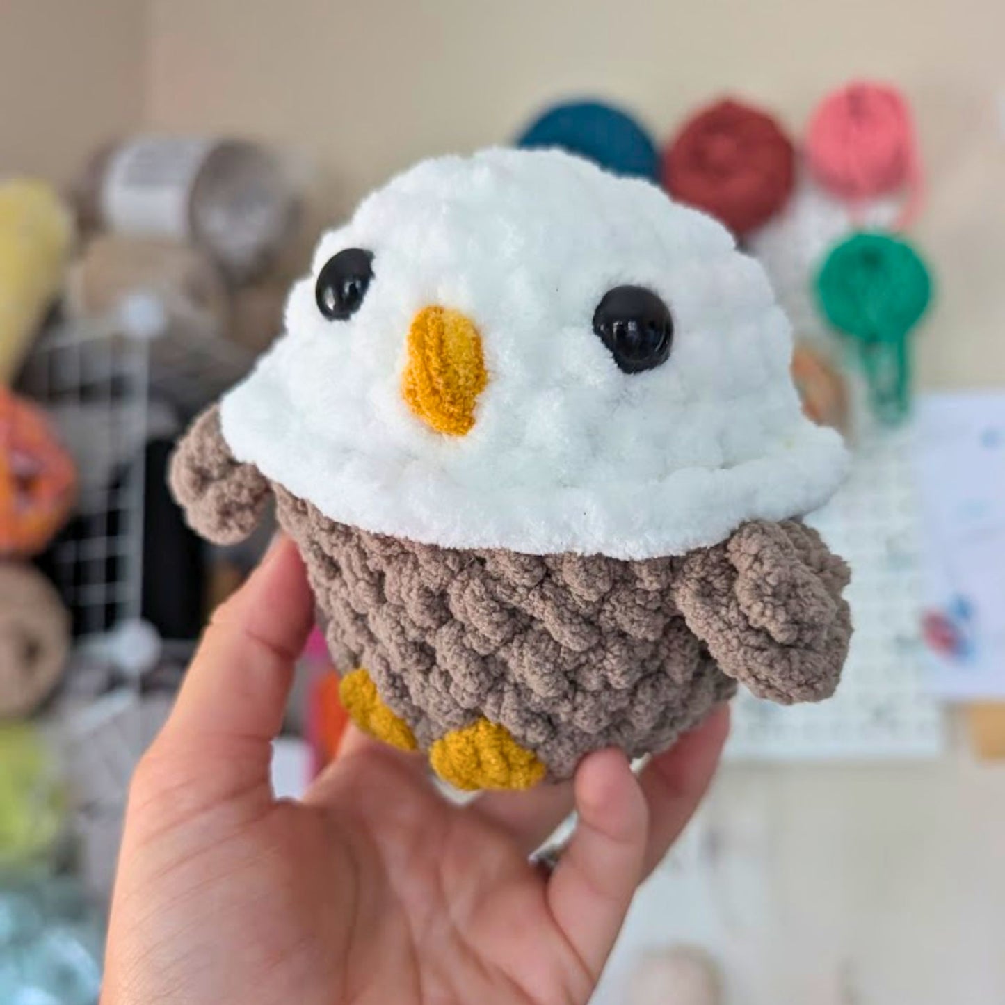 Eddie Eagle | Bean Bag Plushie