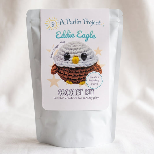 Eddie Eagle | Crochet Kit - Level 2
