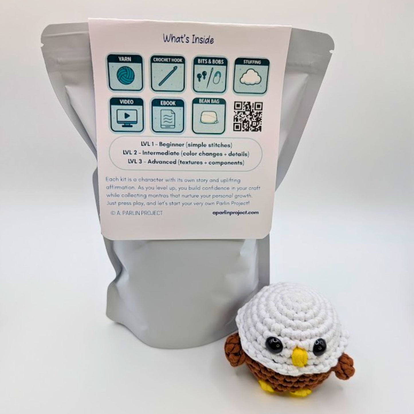 Eddie Eagle | Crochet Kit - Level 2