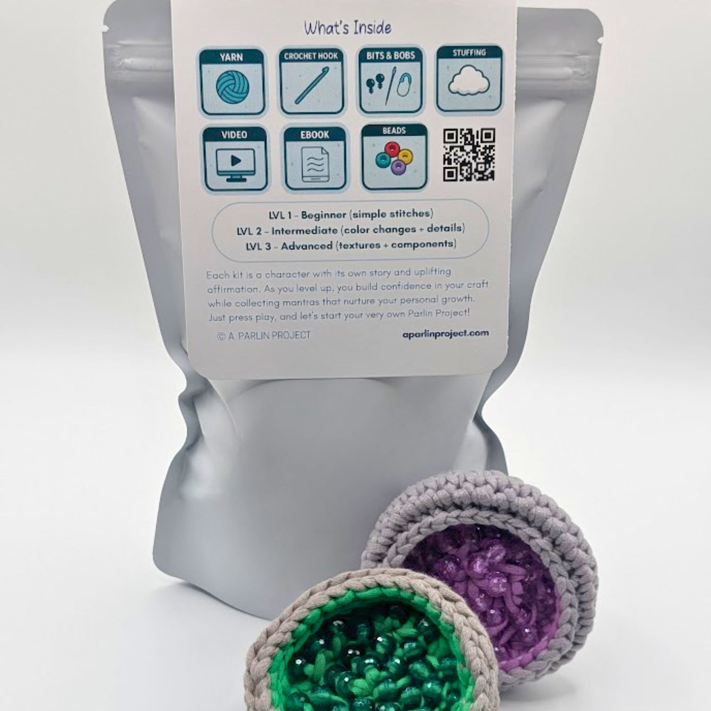 Arcane Geodes | Crochet Kit - Level 3