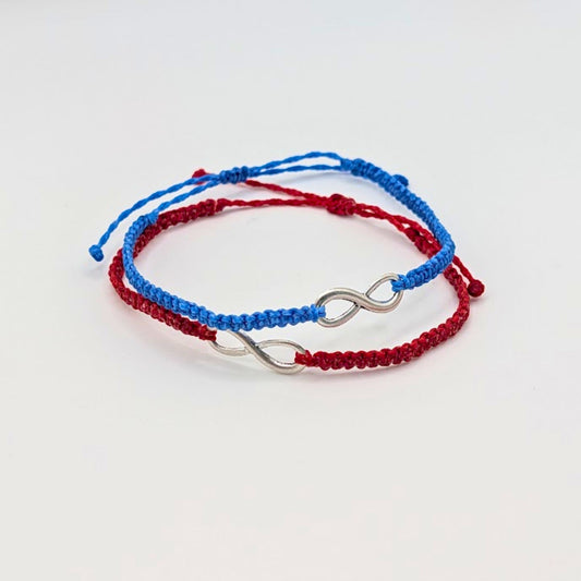 Knotted Infinity | Macrame Bracelet
