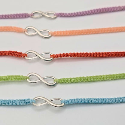 Knotted Infinity | Macrame Bracelet