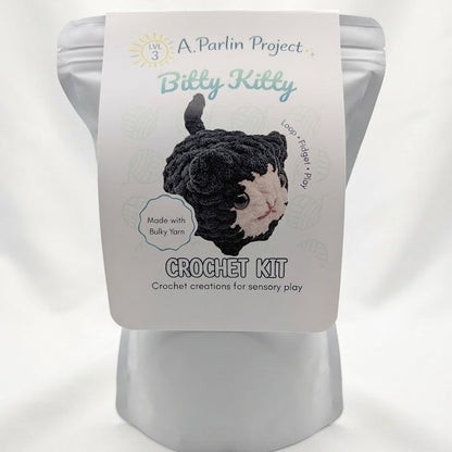 Bitty Kitty Tuxedo | Crochet Kit - Level 3