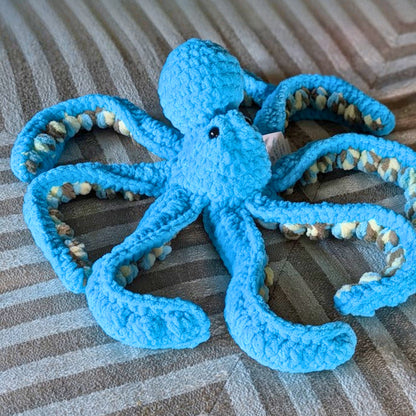 Mini Anchor | Octopus Plushie Blue