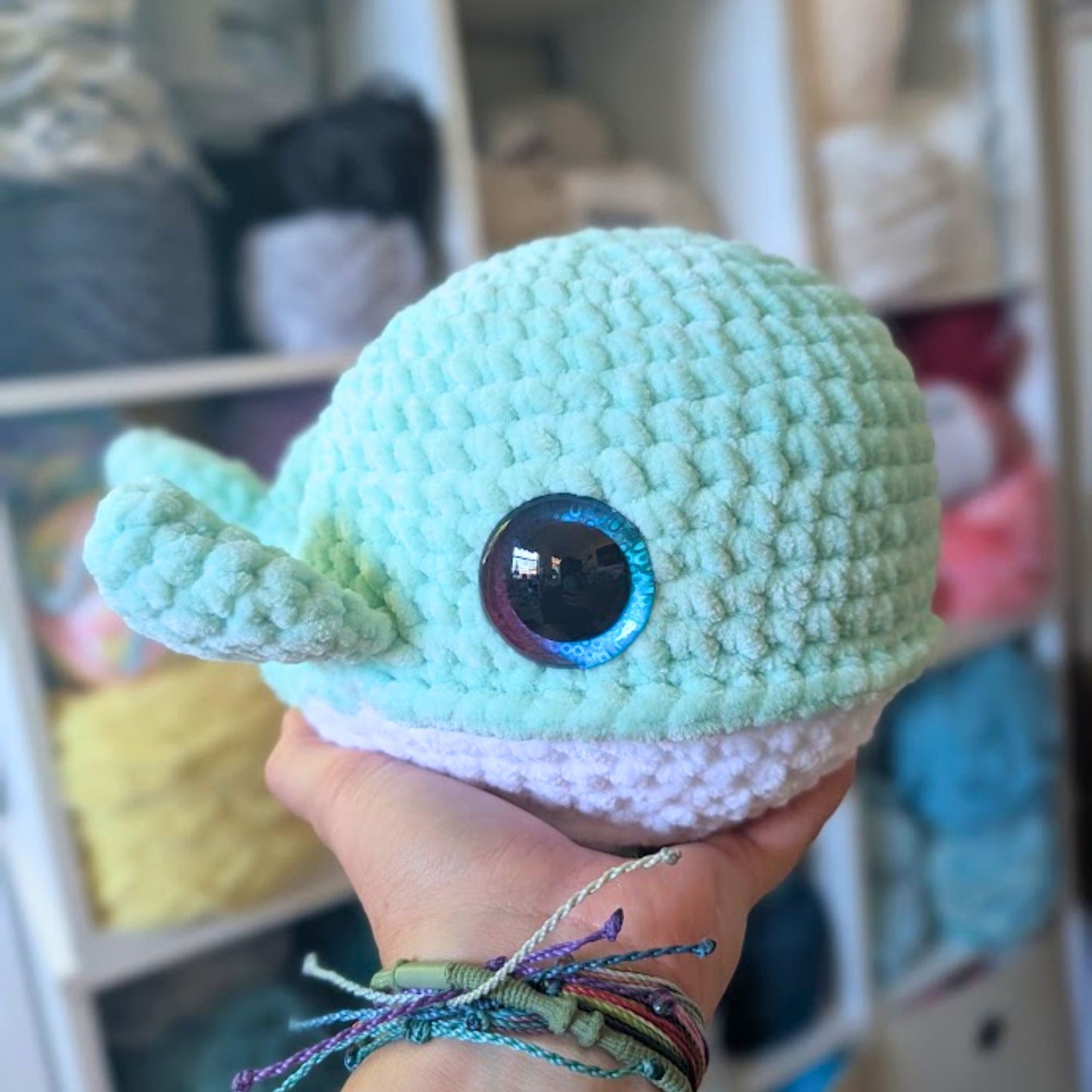 Whale Momma Mint | Interactive plushie
