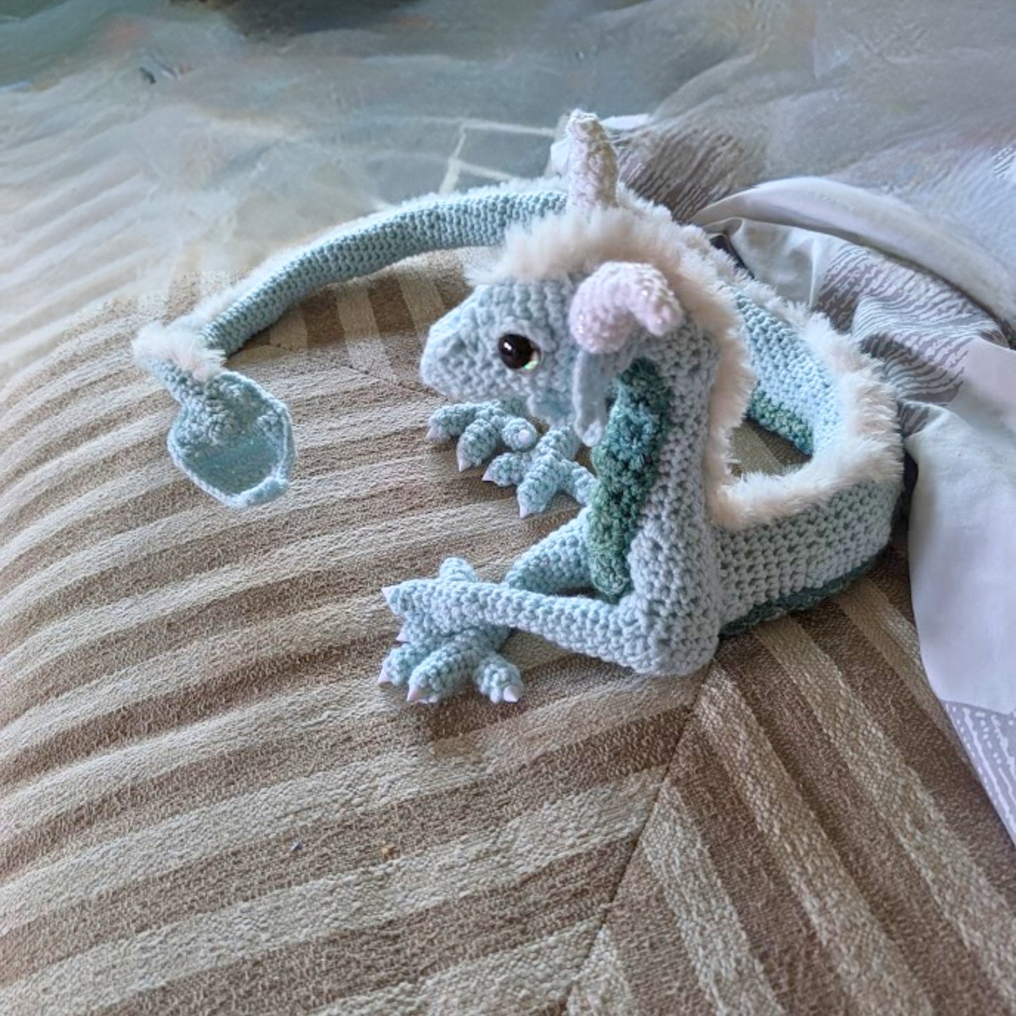 Noodle Dragon | Poseable Dragon Art
