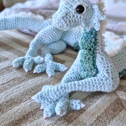 Noodle Dragon | Poseable Dragon Art
