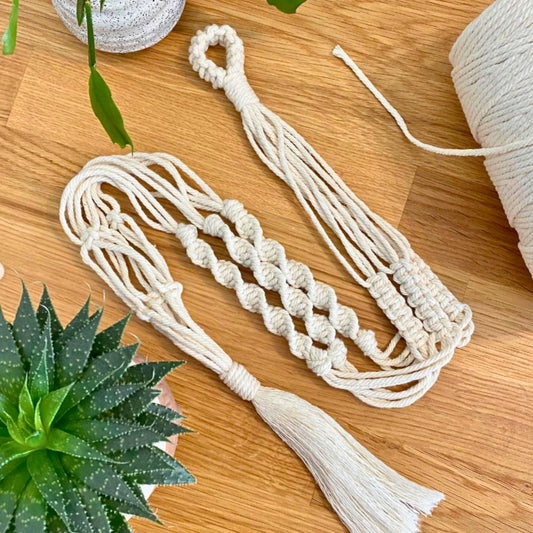 Macrame Plant Hanger Workshop - SEPT 27th