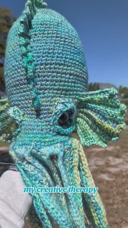 Large Kraken | Fiber Art