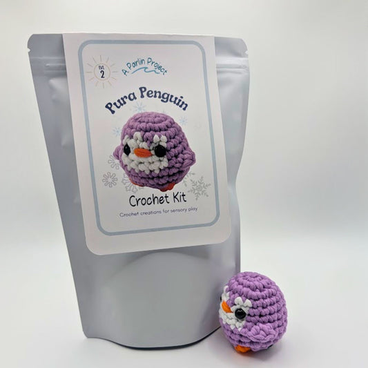 Pura Penguin | Crochet Kit - Level 2