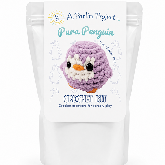 Pura Penguin | Crochet Kit - Level 2