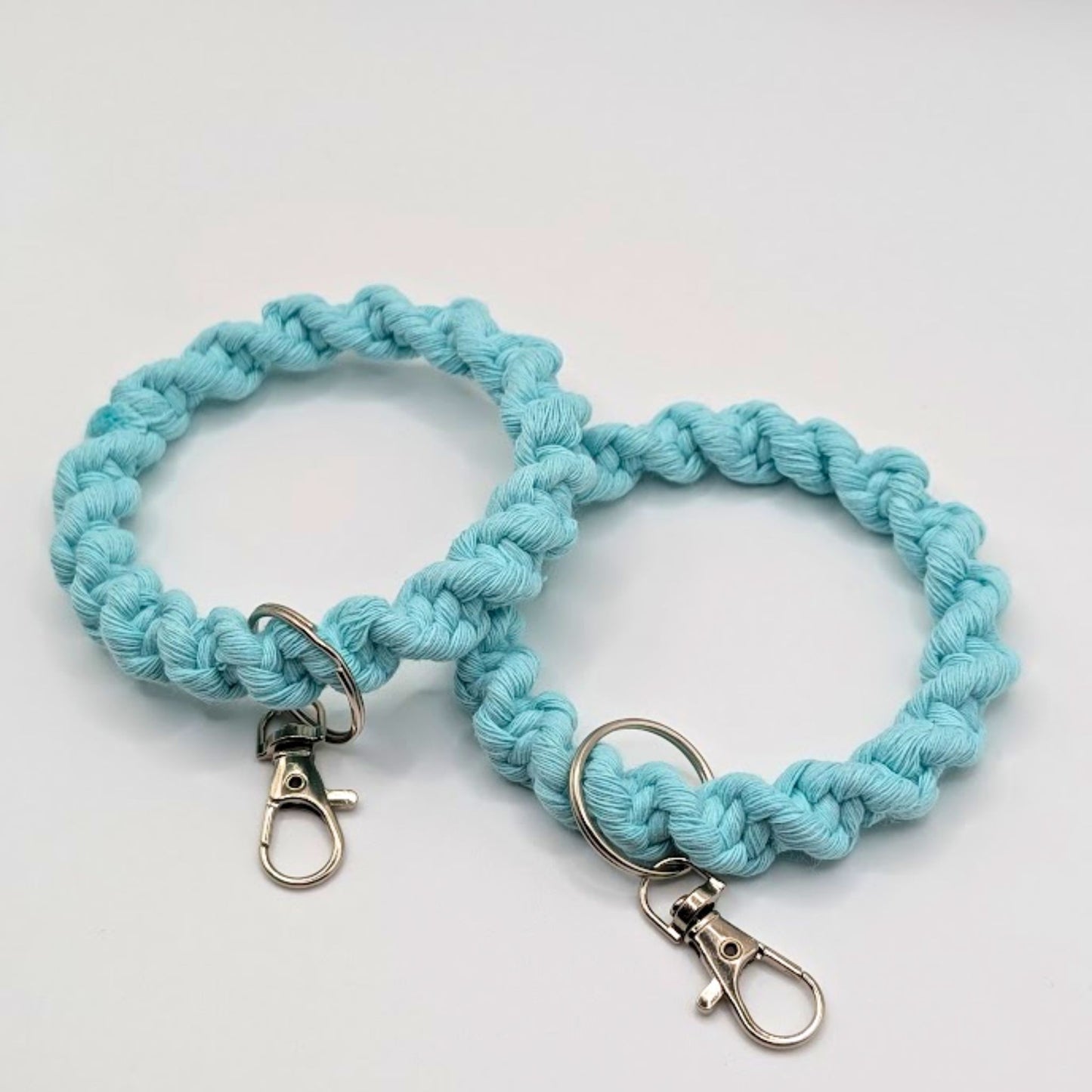 Boho Wristlet | Macrame Keyring