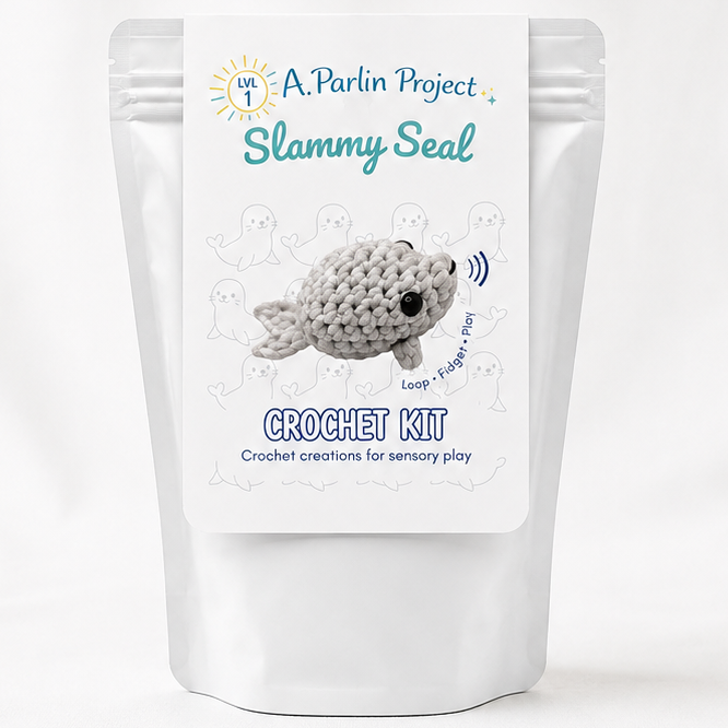 Slammy Seal | Crochet Kit - Level 1