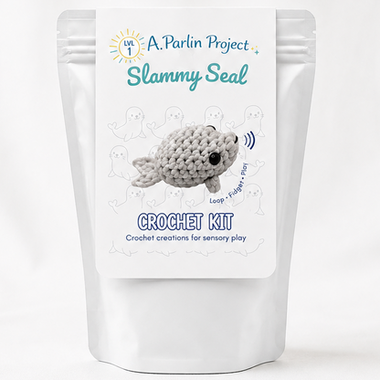 Slammy Seal | Crochet Kit - Level 1