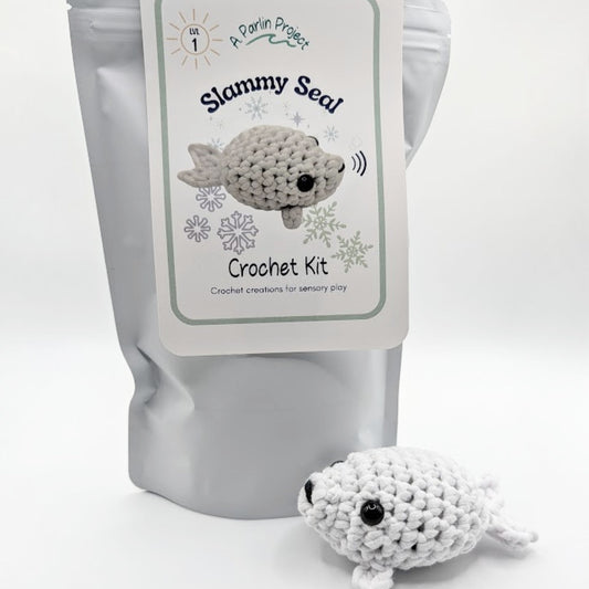 Slammy Seal | Crochet Kit - Level 1